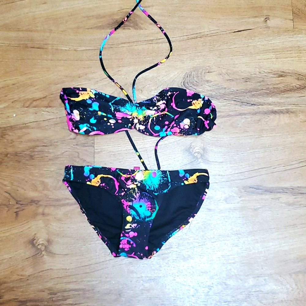 OP Brand graffiti bikini  👙